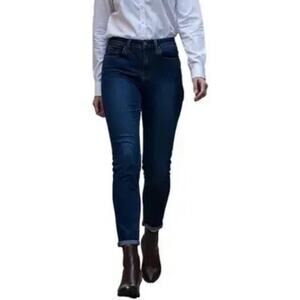 NWT Just USA Melody High Rise Skinny Jeans Sz 27 Dark Denim